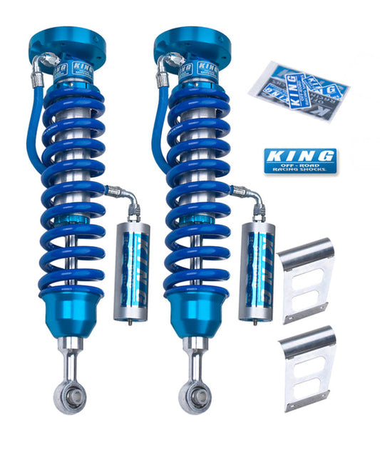 King Shocks | 2007-2021 Toyota Tundra 2.5 Front Coilover Remote Reservoir - Pair