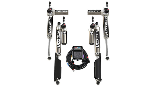 JL 2dr: Falcon SP2 3.5 e-Adjust Piggyback Shock Kit (0-1.5" Lift)