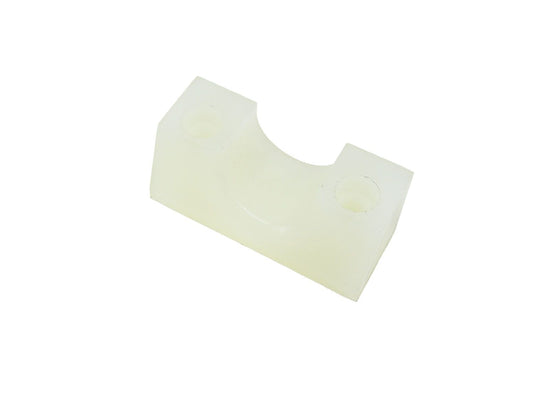 White Bump Stop Cushion ? Wide (2.5" Spring) ? Revolver Shackle ? Each