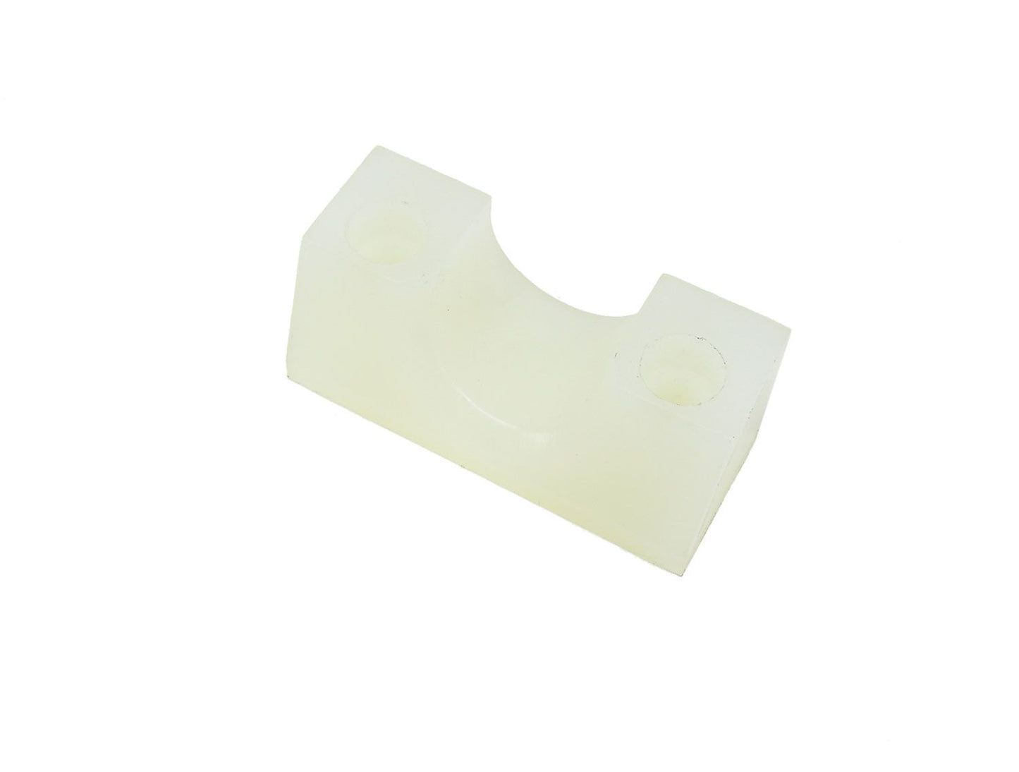 White Bump Stop Cushion ? Wide (2.5" Spring) ? Revolver Shackle ? Each