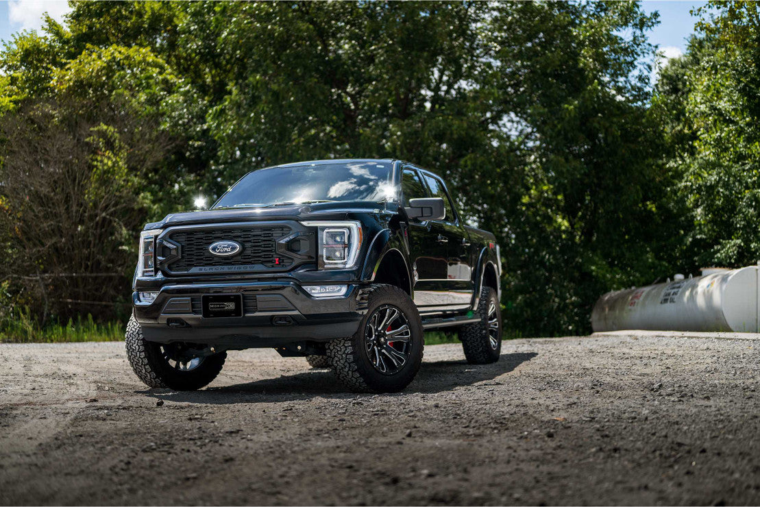 MORIMOTO 4BANGER LED A-PILLAR SYSTEM/DITCH LIGHTS: FORD F150/RAPTOR 2021-2024