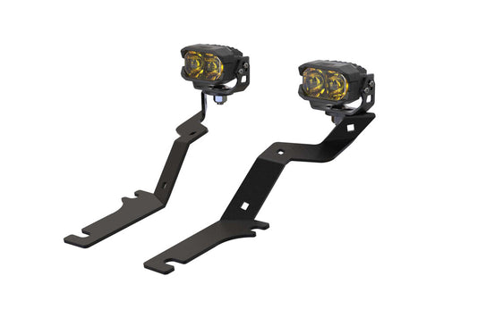 MORIMOTO 2BANGER LED A-PILLAR SYSTEM/DITCH LIGHTS: FORD F150/RAPTOR (2015-2020)