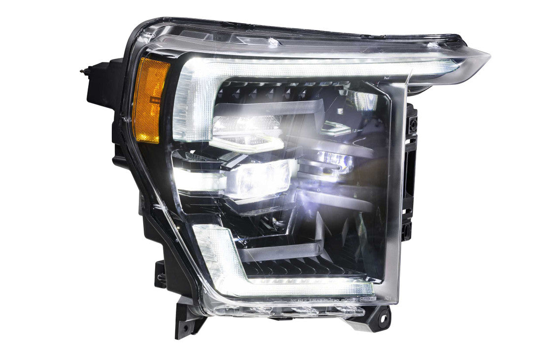 FORD F150 (2021-2023): MORIMOTO XB LED HEADLIGHTS WHITE DRL