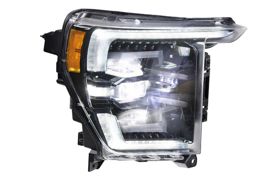 FORD F150 (2021-2023): MORIMOTO XB LED HEADLIGHTS WHITE DRL