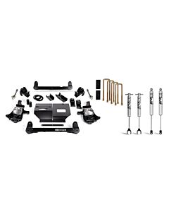 Cognito 4-Inch Standard Lift Kit with Fox PSMT 2.0 Shocks for 2011-2019 Silverado/Sierra 2500/3500 2WD/4WD