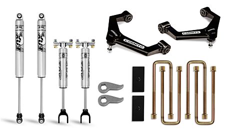 Cognito 3-Inch Performance Leveling Lift Kit With Fox PS 2.0 IFP Shocks for 2020-2023 Silverado/Sierra 2500/3500 2WD/4WD Uniball +$320.30