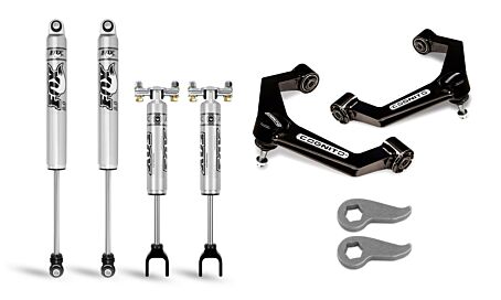 Cognito 3-Inch Performance Leveling Kit With Fox PS 2.0 IFP Shocks for 20-23 Silverado/Sierra 2500/3500 2WD/4WD Uniball +$320.00