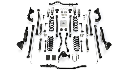 JK 4dr: 4" Alpine CT4 Prerunner Long Arm Suspension System ? No Shocks