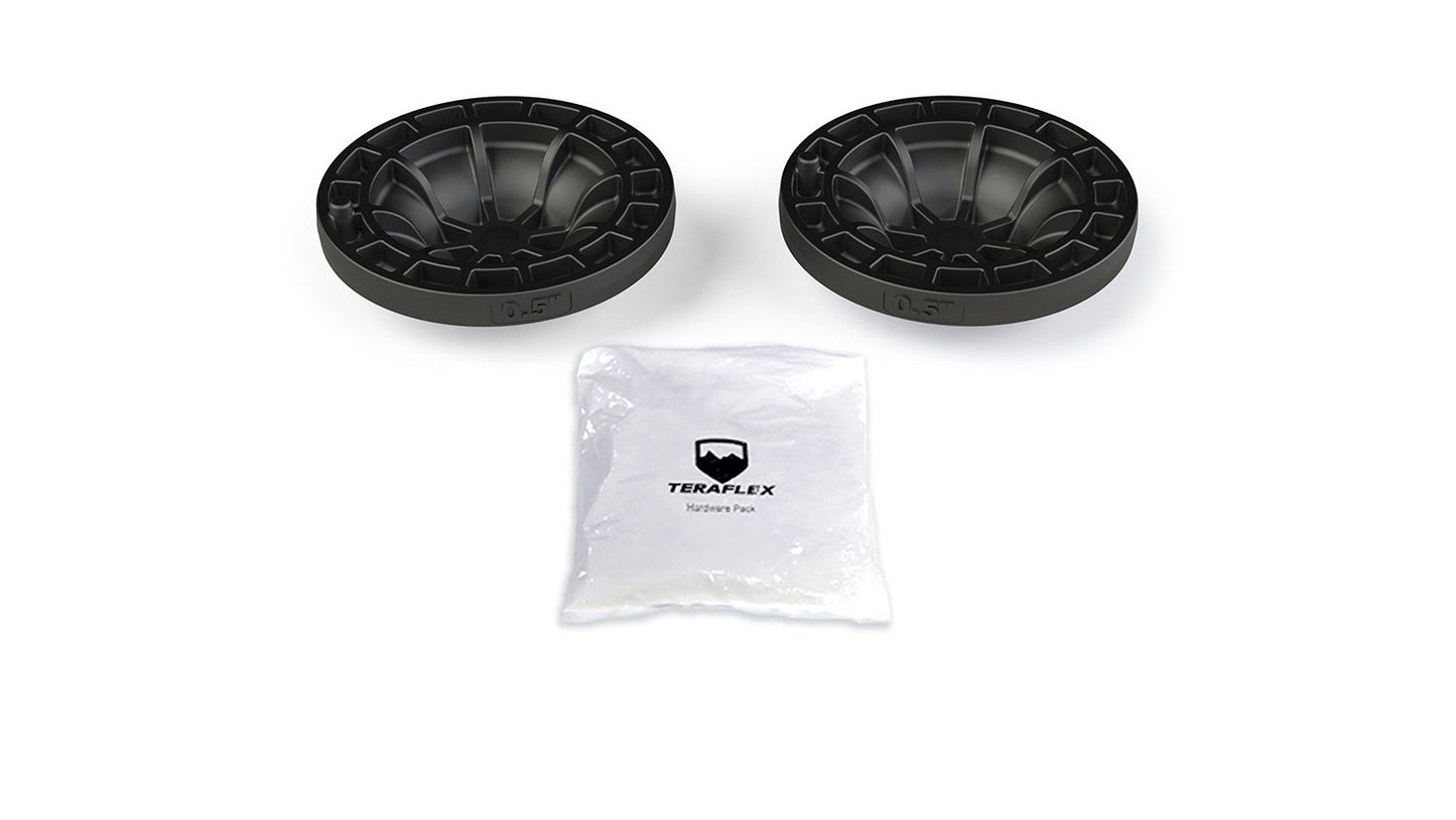 JL: 0.5? Coil Spring Spacer Load Level Kit w/ Hardware Pack ? Rear