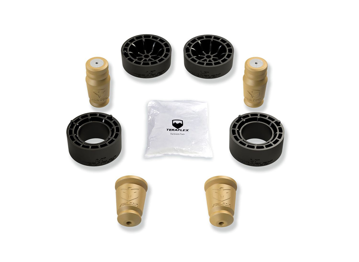 JL 4dr: 1.5" Sport ST1 Spacer Lift System ? No Shocks