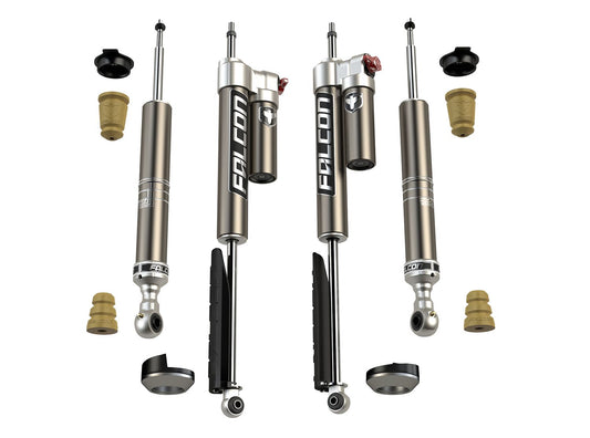 2007+ Toyota Tundra: Falcon 2.25" Sport Tow/Haul Shock Leveling System