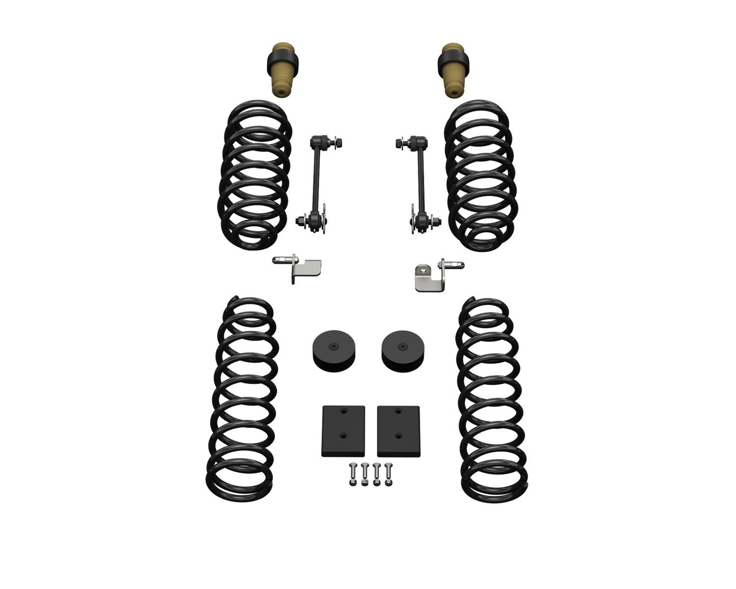 JK 2dr: 1.5" Sport ST1 Spring Lift System ? No Shocks