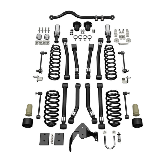 JK 4dr: 3" Alpine CT3 Short Arm Suspension System ? No Shocks