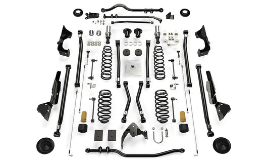 JK 4dr: 6" Alpine RT6 Long Arm Suspension System ? No Shocks