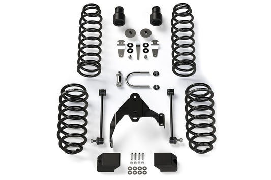 JK 4dr: 2.5" Coil Spring Base Lift Kit ? No Shocks or Shock Extensions