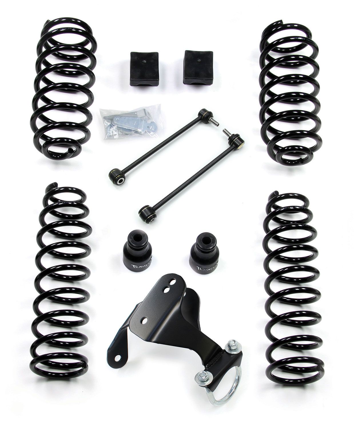 JK 2dr: 2.5" Coil Spring Base Lift Kit ? No Shocks or Shock Extensions