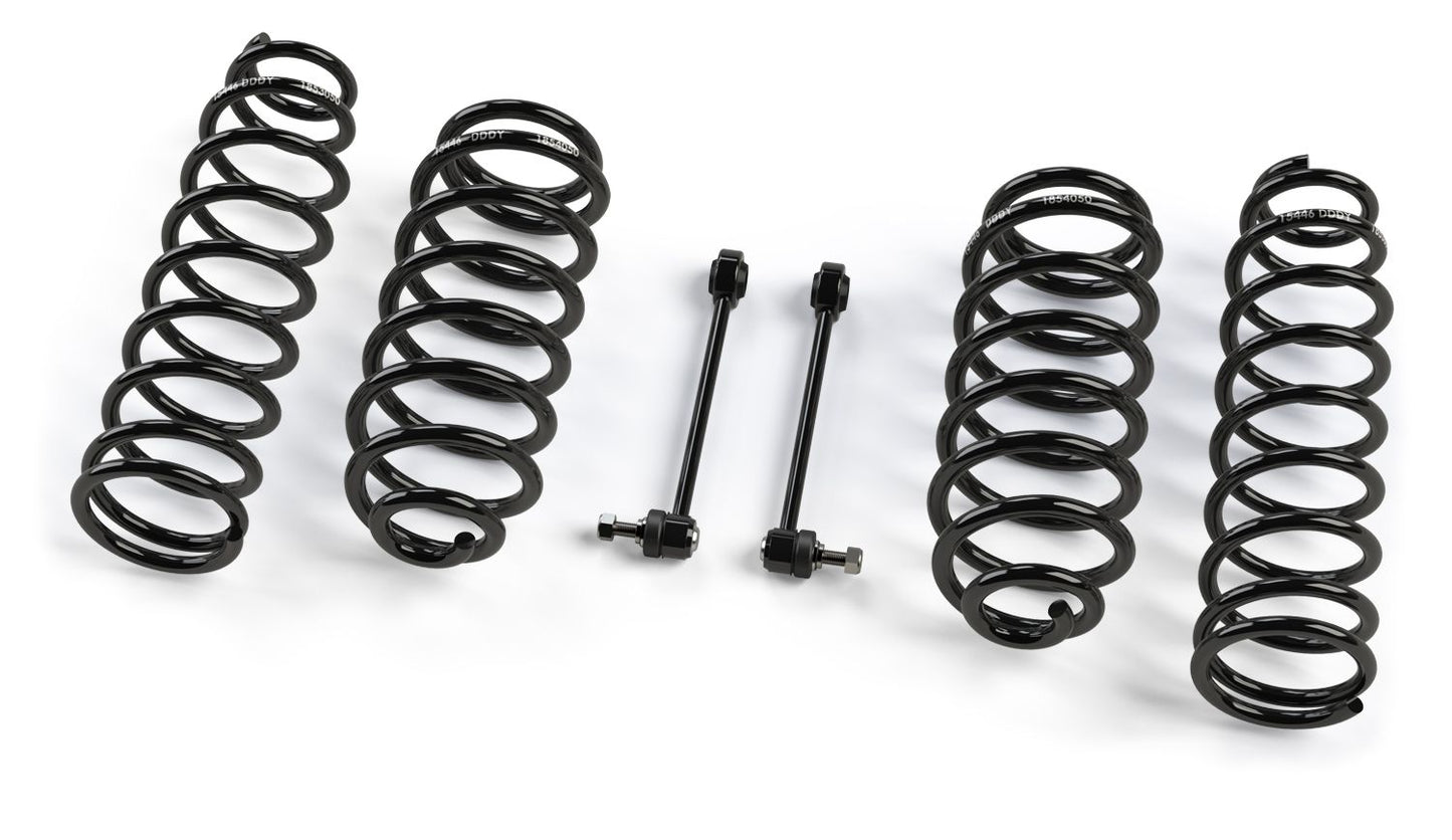 JK 4dr: 1.5" Coil Spring Lift Kit ? No Shocks