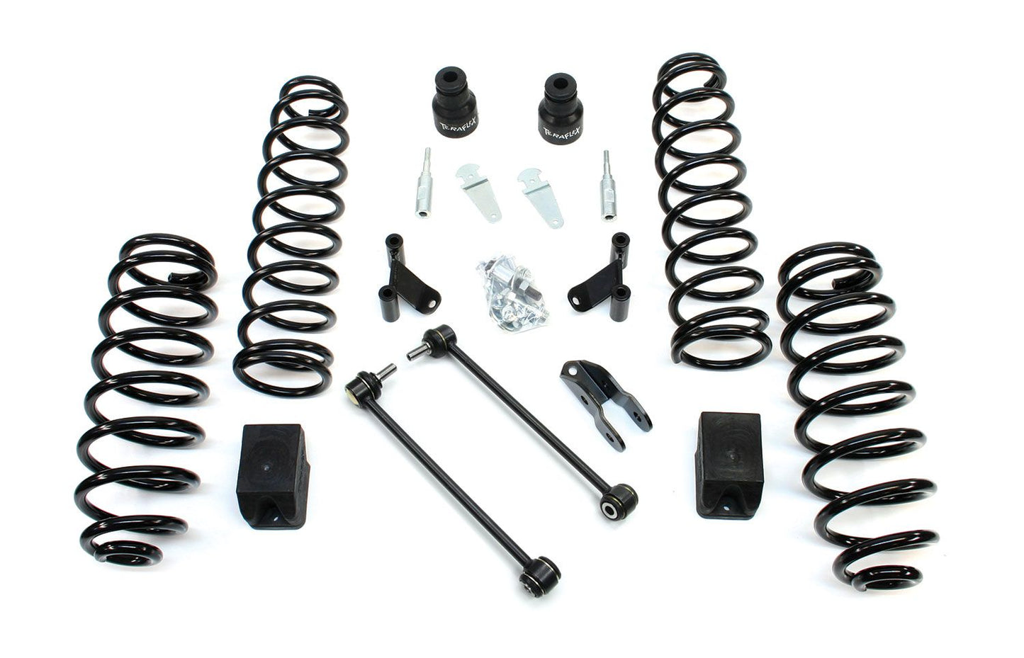 JK 2dr: 2.5" Coil Spring Base Lift Kit & Shock Extensions