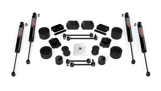 JL 4dr Sport/Sahara: 2.5" Performance Spacer Lift Kit & 9550 VSS Twin-Tube