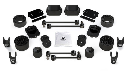 JL2dr Sport/Sahara: 2.5" Performance Spacer Lift Kit & Shock Extensions