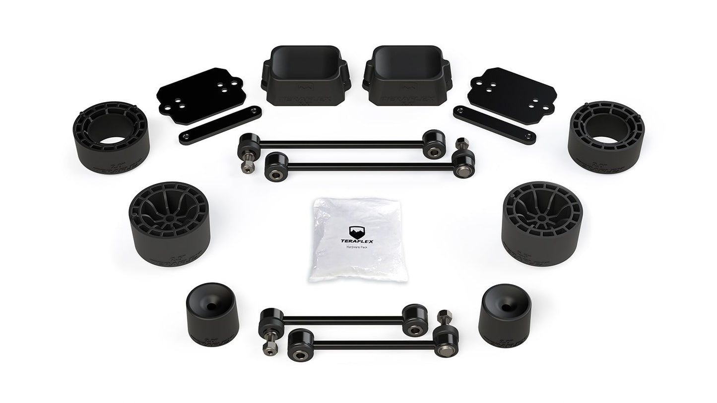 JL 2dr Rubicon: 2.5" Performance Spacer Lift Kit ? No Shocks or Exts