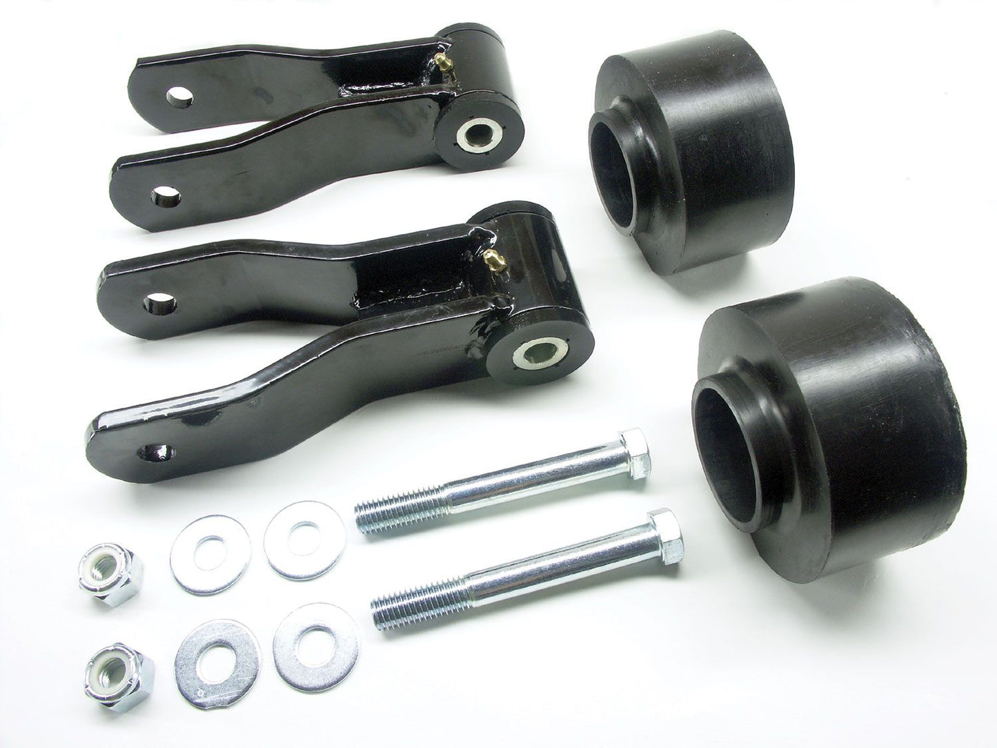 XJ Cherokee: 2" Performance Spacer & 1.5" Shackle Lift Kit