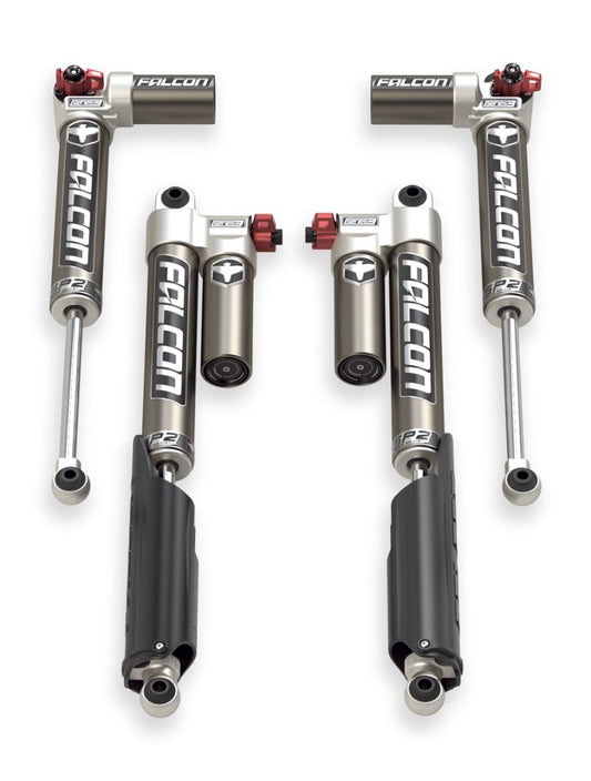 JT EcoDiesel: Falcon SP2 3.3 Fast Adjust Piggyback Shock Kit (0?1.5? Lift)