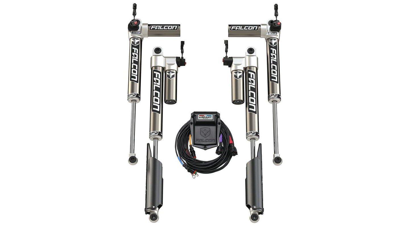 JT: Falcon SP2 3.5 e-Adjust Piggyback Shock Kit (2?3? Lift)