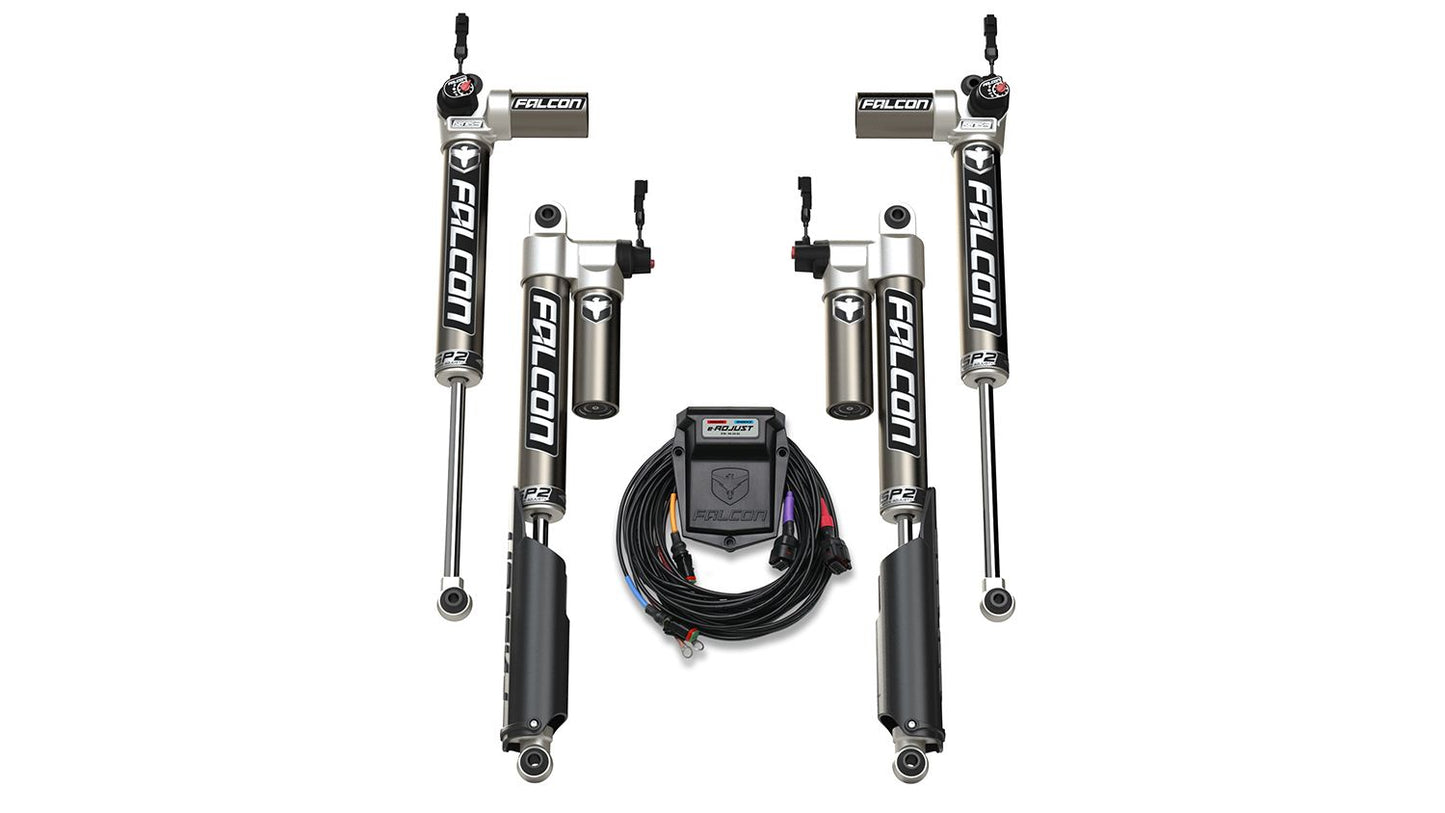 JT EcoDiesel: Falcon SP2 3.5 e-Adjust Piggyback Shock Kit (2?3? Lift)