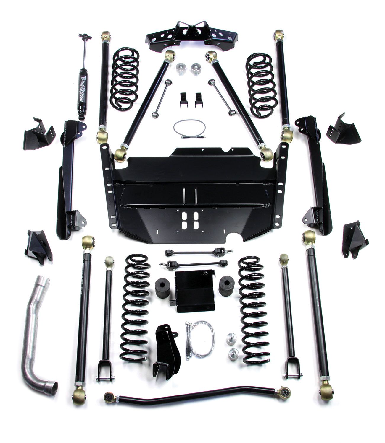 TJ SWB: 5" Pro LCG Long Arm Suspension System ? No Shocks