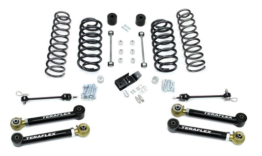 TJ: 4" Suspension System w/ 4 Short Control Arms ? No Shocks