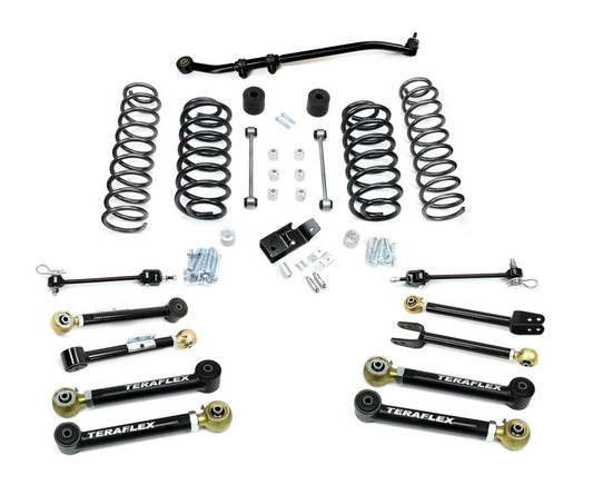 TJ: 4" Suspension System w/ 8 Short Control Arms ? No Shocks