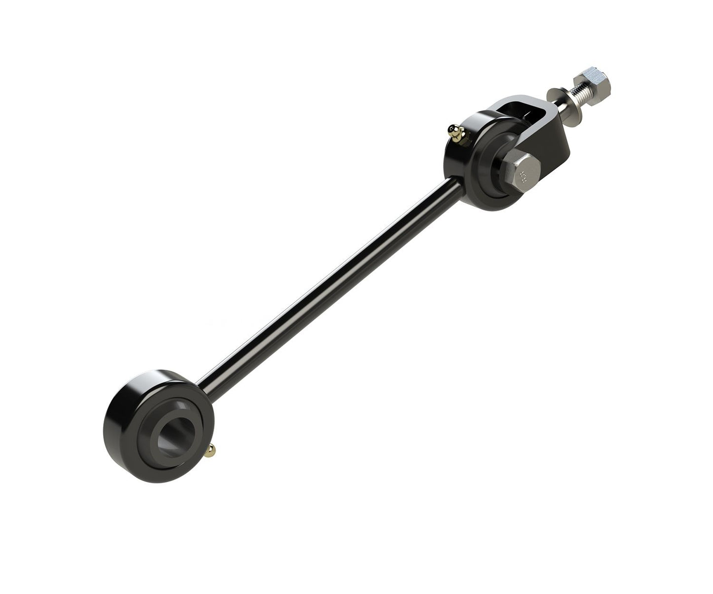 TJ: 8? Sway Bar Link ? Front Left (w/ U-Bracket Stud & Grease Zerk) (0?2? Lift)
