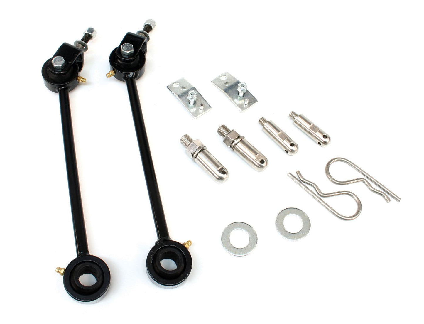 TJ: Front Sway Bar Quick Disconnect Kit (3-6" Lift) ? Skin Pack