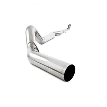 MBRP Armor Plus 5" Turbo Direct Pipe Back Stainless Exhaust without Muffler 01-04 6.6L GM Duramax 2001-2004 6.6L GM Duramax