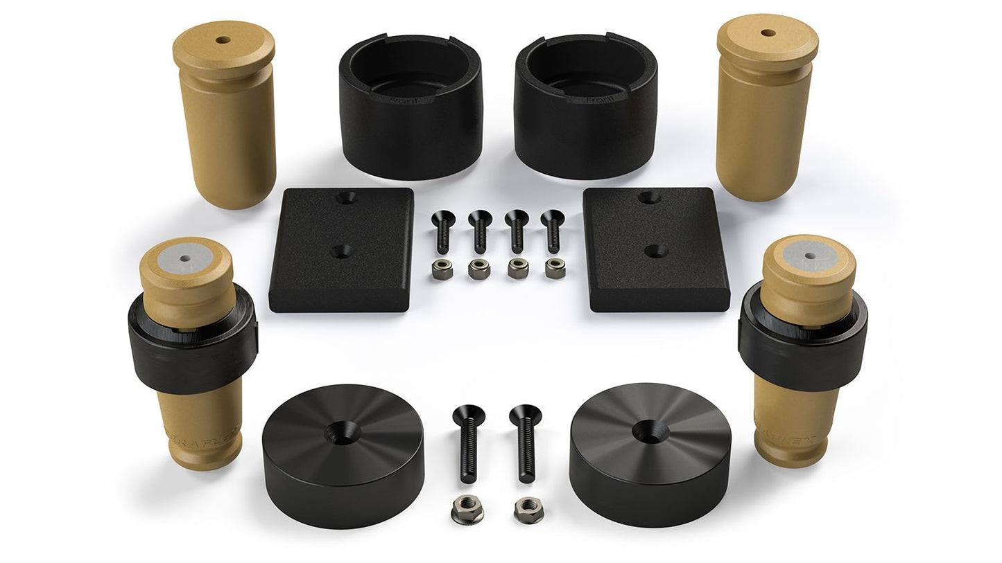 JK: Progressive Bump Stop Kit ? Front & Rear (2.5" Lift)