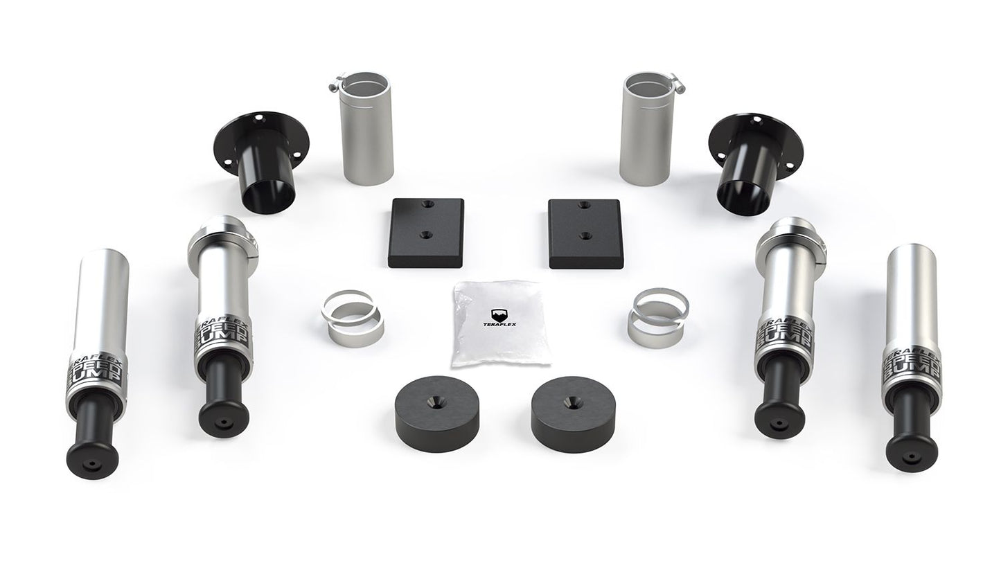 JK: Prerunner SpeedBump Bump Stop Kit ? Front & Rear (3-4" Lift)