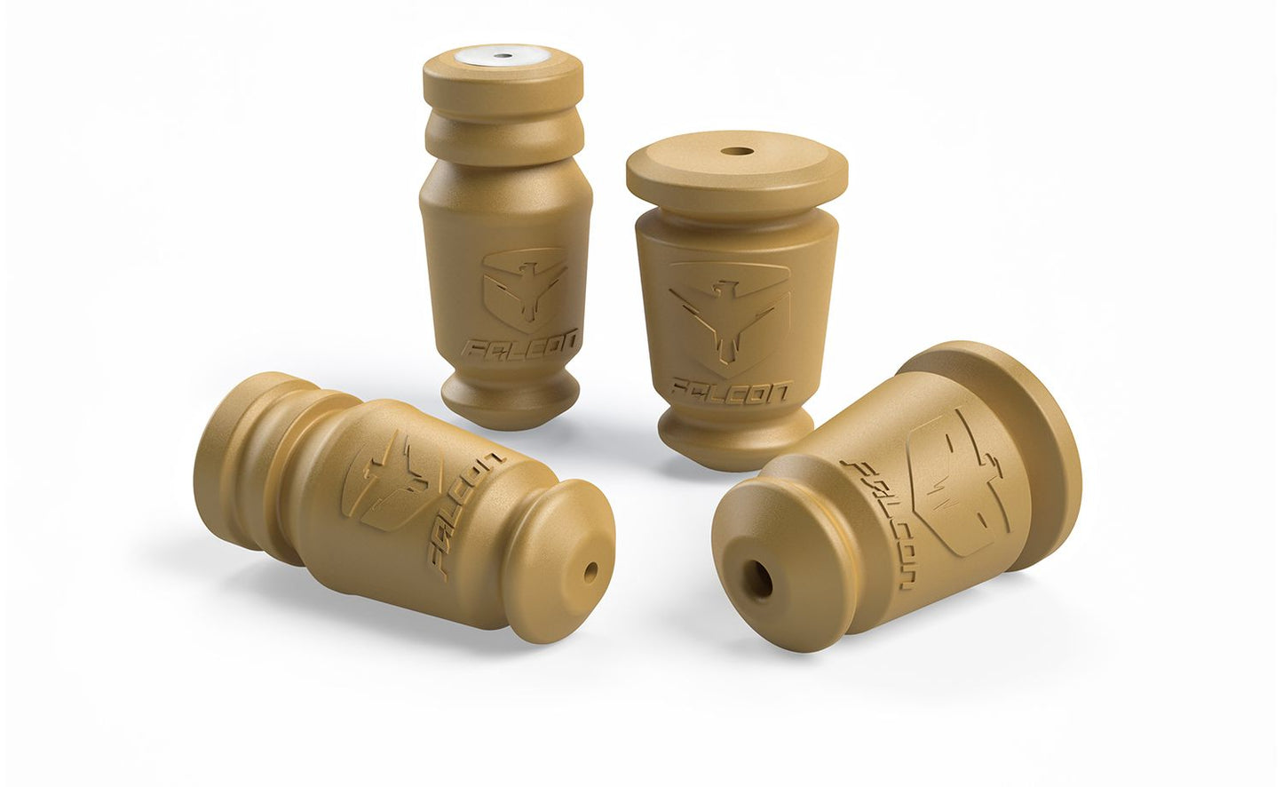 JL: Progressive Bump Stop Kit ? Front & Rear (0-4.5" Lift)