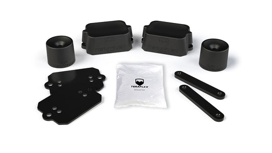 JL: 2" Bump Stop Strike Pad Extension Kit ? Front & Rear
