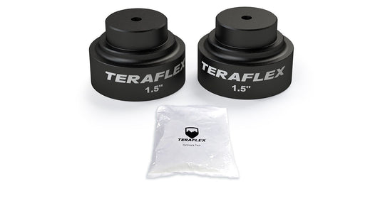 JT: 1.5" Bump Stop Strike Pad Extension Kit ? Rear Upper