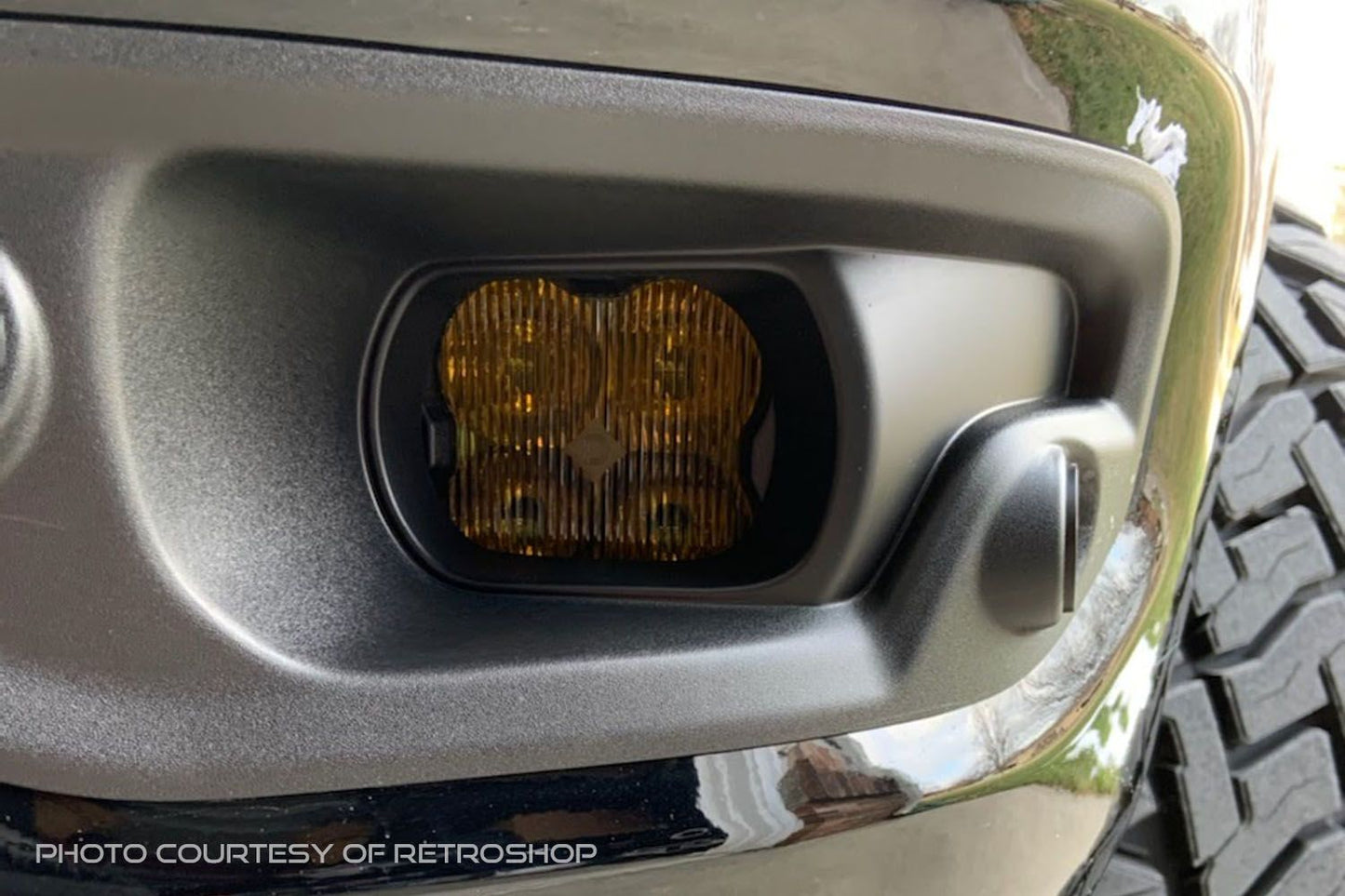 Diode Dynamics SS3 LED Pods: 2019-2023 Ram 1500 with oem halogen fog lights