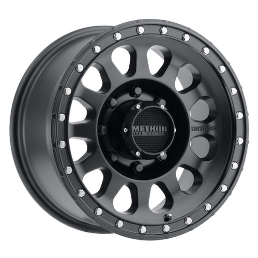 Method | MR315 17x9 -12mm Offset 8x170 130.81mm CB Matte Black Wheels