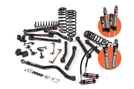 Fox | JKS 2020-2024 Jeep Wrangler JL 4 Door J-Krawl 2.5 Inch With Fox 2.5 Performance Elite Shocks - Diesel