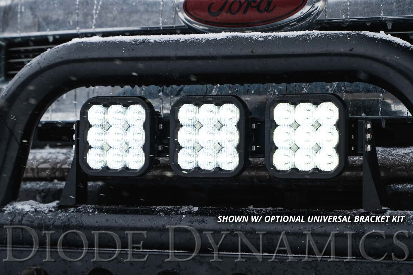Diode Dynamics SS5 CrossLink 3-Pod 18.5" LED Light Bar (White)