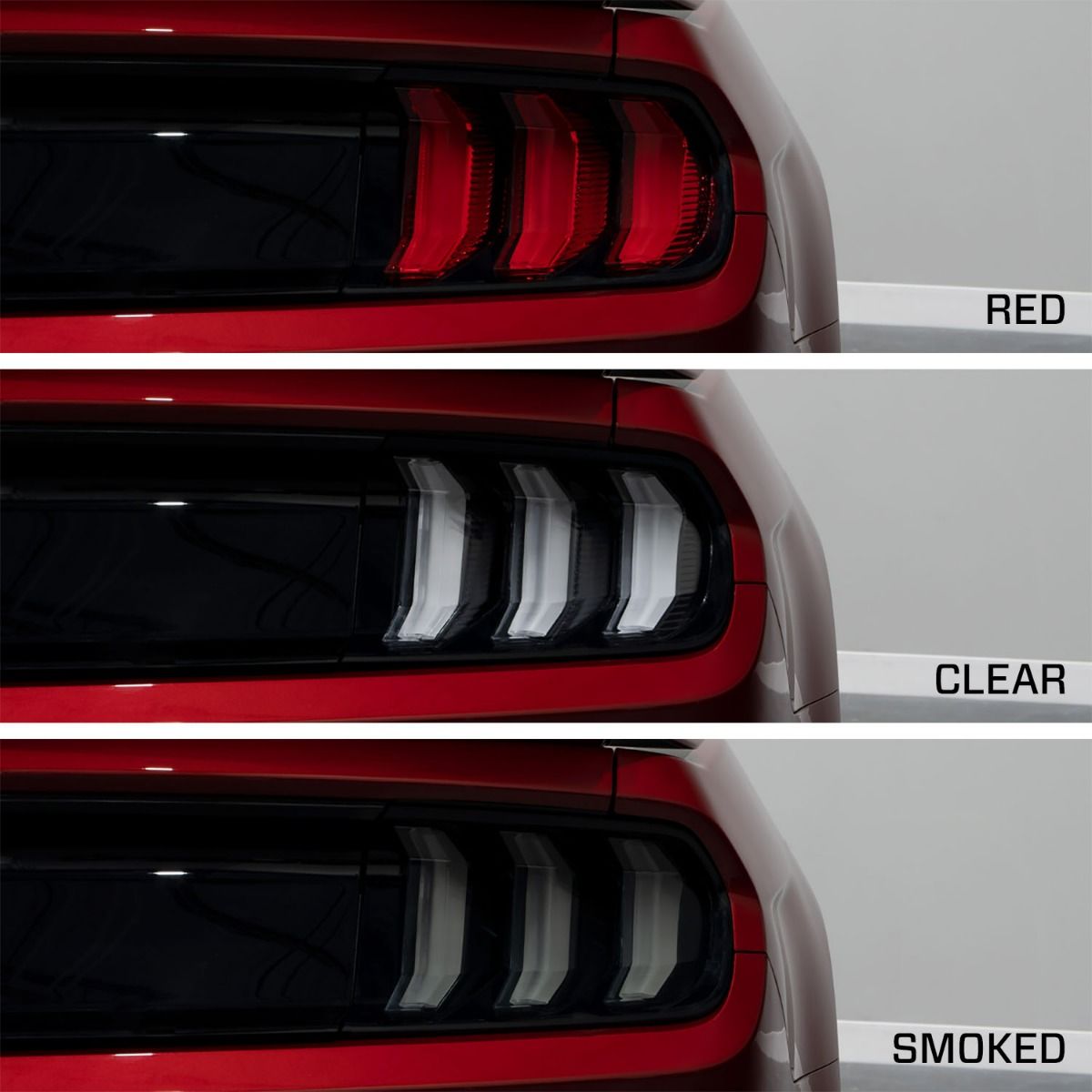 2015-2022 Ford Mustang Form Lighting LED Tail Lights