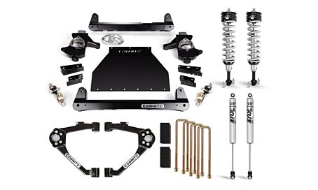 Cognito 6-Inch Performance Lift Kit With Fox PS IFP 2.0 Shocks for 2007-2018 Silverado/Sierra 1500 2WD/4WD Cast Steel
