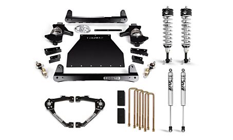 Cognito 6-Inch Performance Lift Kit With Fox PS IFP 2.0 Shocks for 2007-2018 Silverado/Sierra 1500 2WD/4WD Stamped Steel/ Aluminum