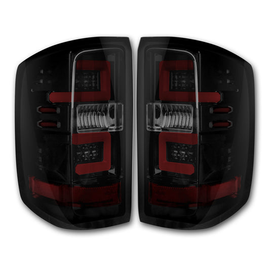Chevy Silverado 2014-2018 1500 and 2015-2019 2500/3500 (Also fits GMC Sierra 2015-2019 Dually) OLED TAIL LIGHTS