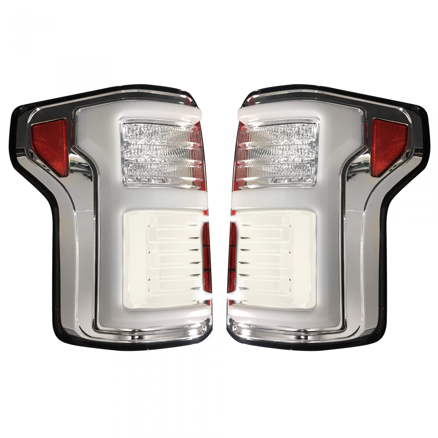 Ford F150 2015-2017 & RAPTOR 2017-2019 (Replaces OEM LED Tail Lights w/ Blind Spot Warning System) OLED TAIL LIGHTS