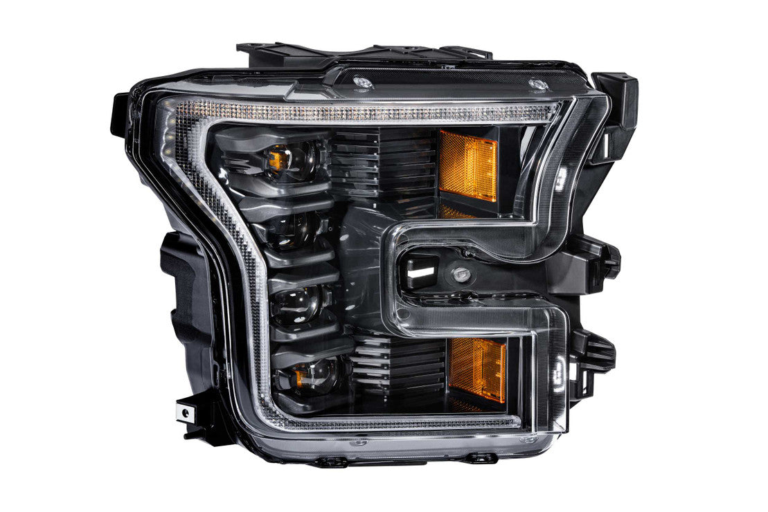 Morimoto XB LED Projector Headlights Amber DRL: Ford F150 2015-2017 / Raptor 2017-2020